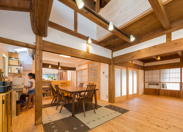 古民家再生3代続く家 リノベーション